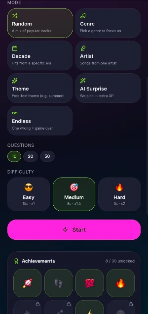 BeatGuess Screenshot 1