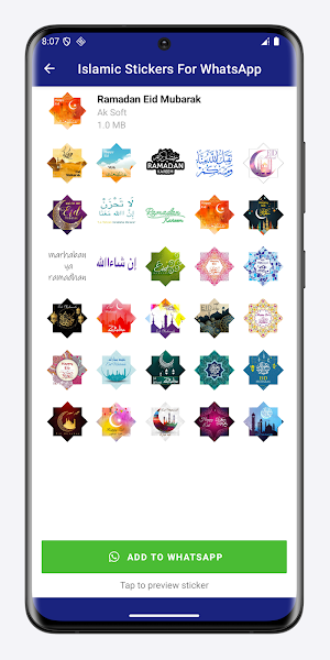 Islamic Stickers for WhatsApp Screenshot 3