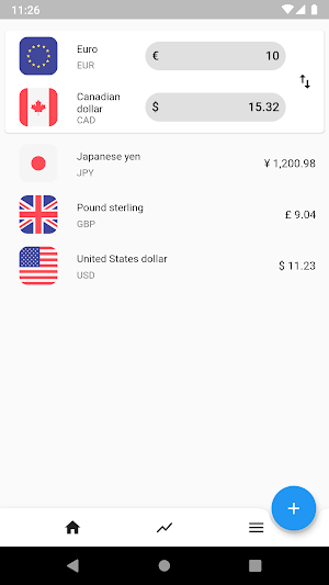 Infinite Currency Converter Screenshot 0