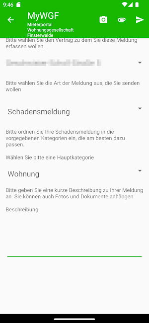 MyWGF Screenshot 1