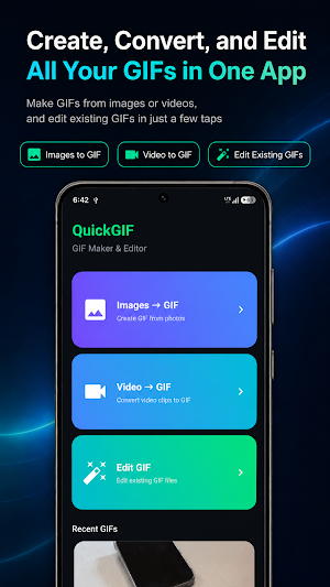 QuickGIF - GIF Maker & Editor Screenshot 0