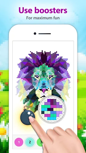 Free Color by Number - Pixel Art Screenshot 3