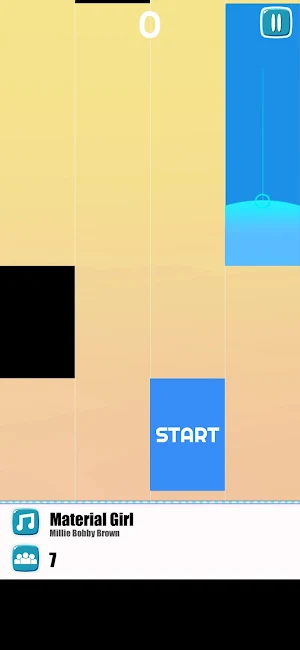 Millie Bobby Brown Music Game Screenshot 1