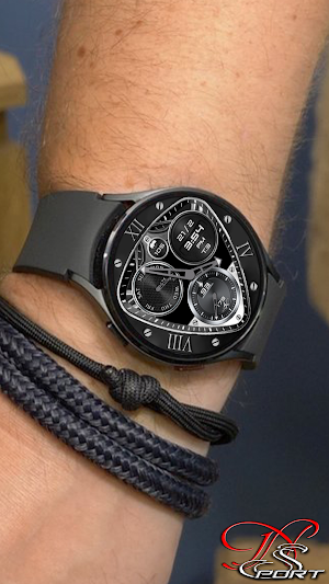[N-SPORT606]BlackWhite Watch Screenshot 2
