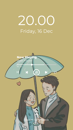 Kawaii Couple Wallpaper 4K Screenshot 0