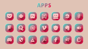 Mint Melon Icon Pack Screenshot 1
