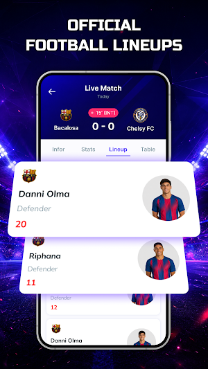 Football Live Score Zone Screenshot 3