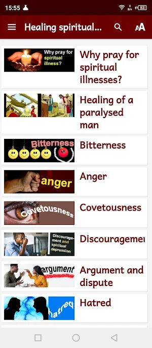 Healing spiritual illnesses Screenshot 0