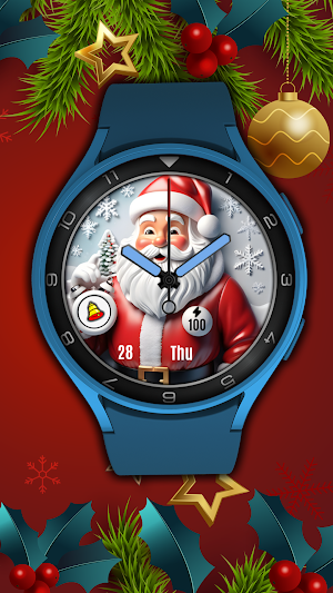 Merry Christmas Watch Face Screenshot 2