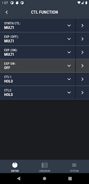 GS-1 Editor Screenshot 3