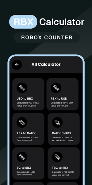 RBX Calculator Robox Counter Screenshot 0