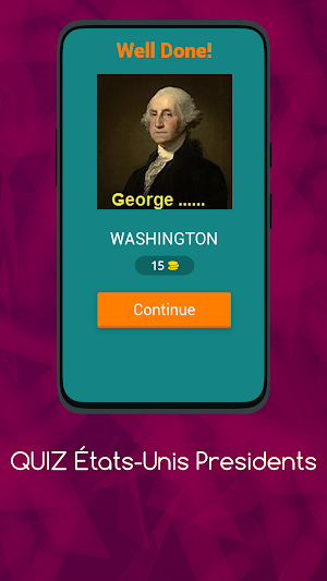 QUIZ ÉTATS-UNIS PRESIDENTS Screenshot 1