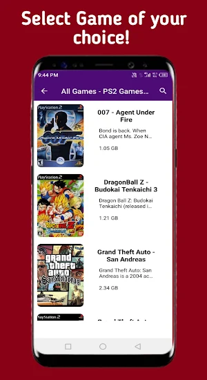 PS2 Games Downloader Screenshot 3