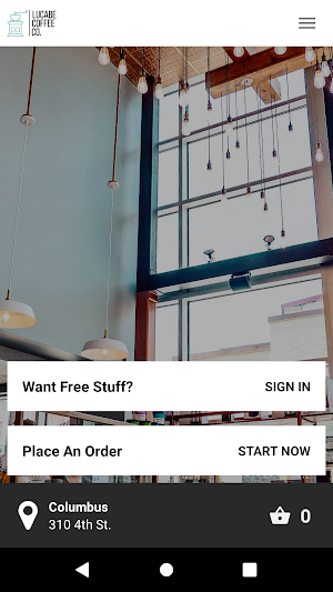 Lucabe Coffee Co. Screenshot 1