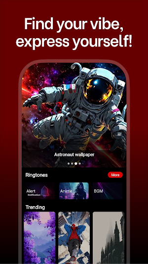 VibePix-Ringtones & Wallpapers Screenshot 1