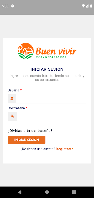 Buen Vivir - Clientes Screenshot 1