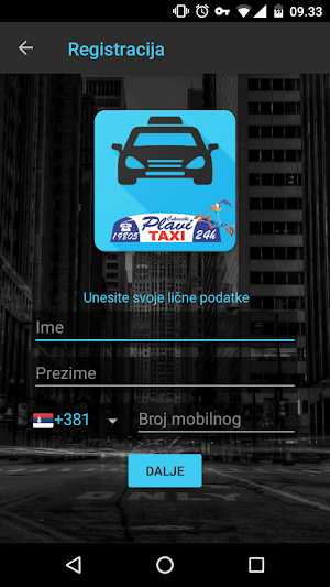 Čukarički Plavi Taxi Screenshot 3