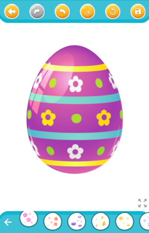 Easter Eggs - Coloring Screenshot 2