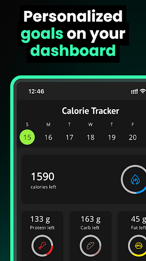 Calorie Tracker AI - CalT Screenshot 1
