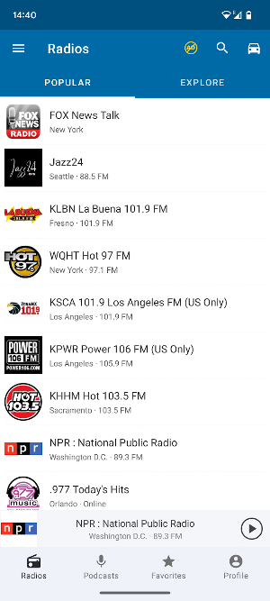 Radio USA FM Screenshot 0