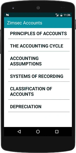 Zimsec Accounts Revision Screenshot 0