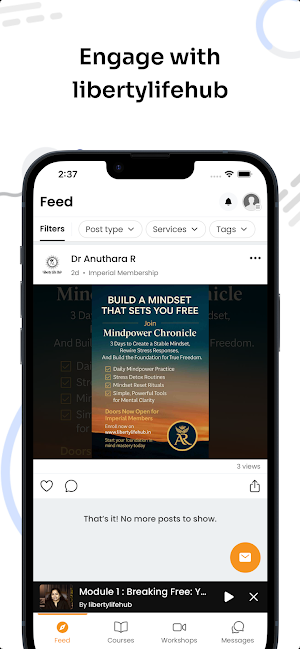 Liberty Life Hub Screenshot 1