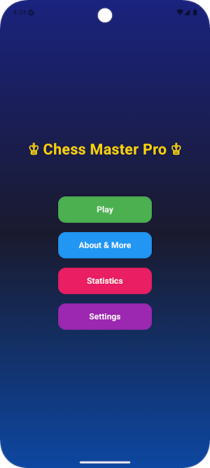 Chess Game App Screenshot 0