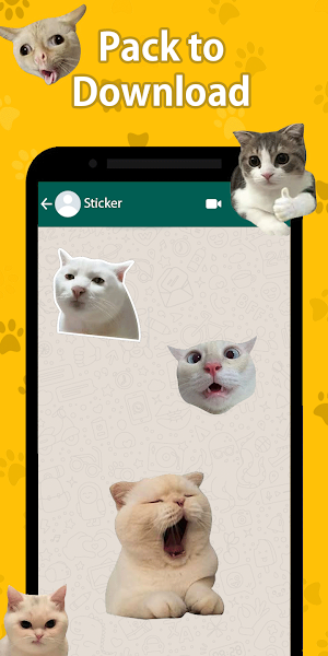 Funny Cats Stickers Screenshot 1