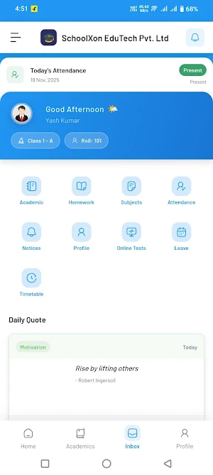 Schoolxon Screenshot 1