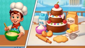 Cake Maker : Sweet Cake Shop Screenshot 2