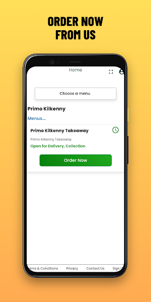 Primo Italian Restaurant Screenshot 1