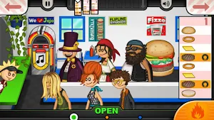 Papa's Burgeria To Go! Screenshot 1