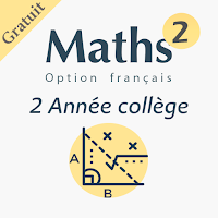 cours de maths 2eme année collège en français