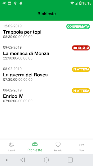 Backstage Allestimenti Screenshot 3