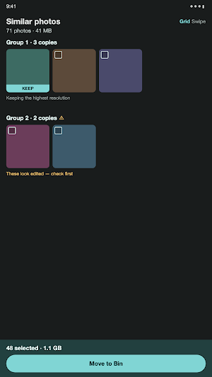 TidyPhone: Duplicates & Junk Screenshot 3