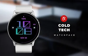 Cold Tech Watch Face Screenshot 0