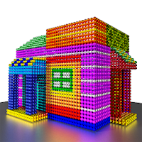 Magnetic Balls 3D Number Paint