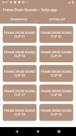 Frame Drum Sound Collections ~ Sclip.app Screenshot 0