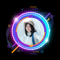 Twibbon Frame Neon
