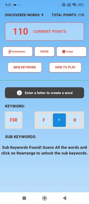 Lexicon3 Word Game Screenshot 2