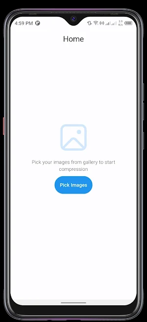 Multiple Image Compressor App Screenshot 1
