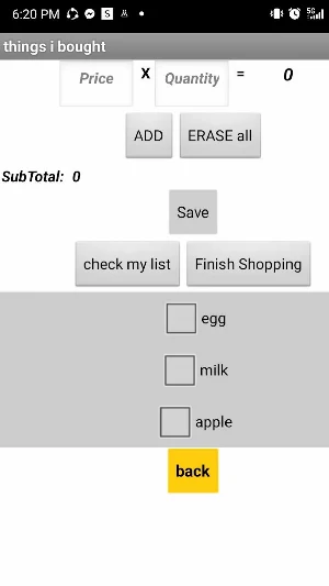 ShopList V2 Screenshot 2