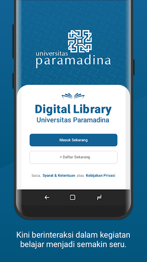 Digilib Universitas Paramadina Screenshot 3
