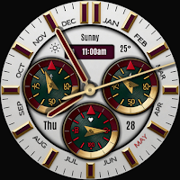 Titan Axis Analog Watch Face