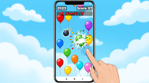 Balloon Pop Rush Screenshot 1