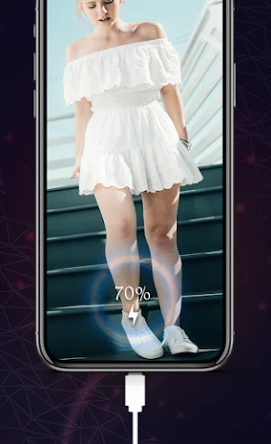 Animated Battery Charger - Battery Charging Themes Screenshot 1