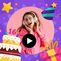 Happy birthday video maker
