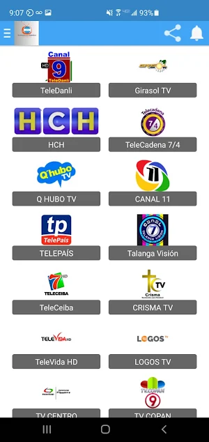 Television de Honduras Screenshot 1