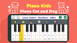 Piano Kids. Piano Cat and Dog Screenshot 1