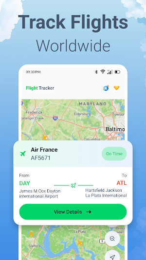 Flight Tracker: Flight Radar Screenshot 1